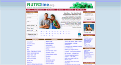 Desktop Screenshot of nutriline.org